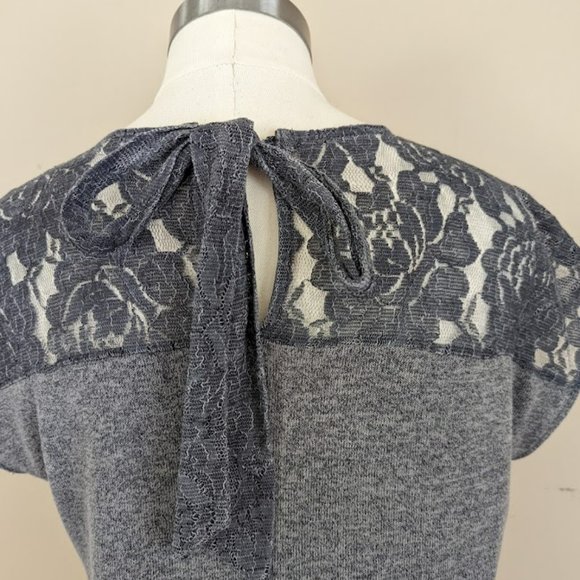 Faith and Joy lace sweater - Picture 6 of 9